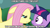 Size: 640x360 | Tagged: safe, derpibooru import, edit, edited screencap, screencap, fluttershy, twilight sparkle, pegasus, pony, magic duel, caption, implied betrayal, karma, looking at you, movie reference, quote, the godfather, threat, unamused