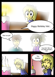 Size: 563x793 | Tagged: safe, artist:neoncabaret, oc, oc only, oc:mel, human, comic:derpy's wish, comic