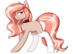 Size: 1940x1440 | Tagged: safe, artist:despotshy, oc, oc only, oc:elizabeth, earth pony, pony, clothes, colored pupils, female, mare, simple background, socks, solo, transparent background