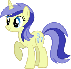Size: 592x573 | Tagged: safe, electric sky, pony, unicorn, background pony, concept art, female, flash asset, leak, mare, official, raised hoof, simple background, smiling, solo, transparent background