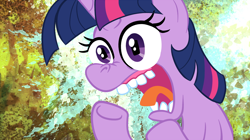 Size: 1100x617 | Tagged: safe, artist:1trick, twilight sparkle, screaming, solo, twilight snapple