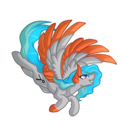 Size: 5000x5000 | Tagged: safe, artist:amazing-artsong, oc, oc only, oc:stargate light, pegasus, pony, absurd resolution, female, flying, mare, simple background, solo, transparent background