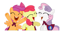 Size: 571x368 | Tagged: safe, artist:darktailsko, apple bloom, scootaloo, sweetie belle, oc, cutie mark crusaders, fan game, hasbro, rpg maker, rpg maker vx ace, simple background, the hub, the town that feared nightfall, transparent background, vx ace