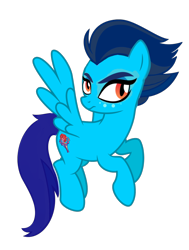 Size: 778x1027 | Tagged: safe, artist:hannaspeert123, princess ember, pegasus, pony, bloodstone scepter, flying, ponified, ponified ember, simple background, solo, transparent background, vector
