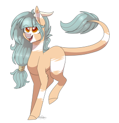 Size: 2257x2333 | Tagged: safe, artist:ohhoneybee, oc, oc only, oc:forest keeper, dracony, hybrid, pony, female, heart eyes, mare, simple background, smiling, solo, transparent background, wingding eyes
