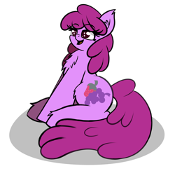 Size: 5194x5070 | Tagged: safe, artist:goldenmercurydragon, berry punch, berryshine, absurd resolution, simple background, solo, transparent background