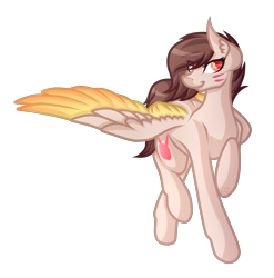 Size: 3726x3774 | Tagged: safe, artist:amazing-artsong, oc, oc only, oc:diva, pegasus, pony, female, high res, mare, one wing out, raised leg, simple background, solo, transparent background, walking