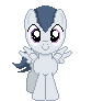 Size: 84x92 | Tagged: safe, artist:onil innarin, derpibooru exclusive, rumble, c:, colt, looking at you, male, pixel art, simple background, smiling, solo, transparent background