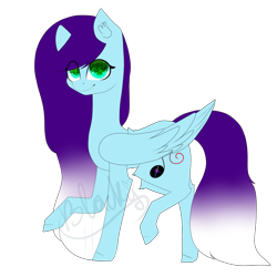 Size: 1024x1024 | Tagged: safe, artist:ohsushime, oc, oc only, oc:antares, pegasus, pony, colored pupils, female, mare, solo