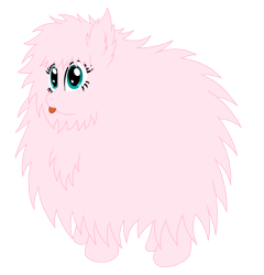 Size: 2706x2814 | Tagged: safe, artist:steelph, oc, oc only, oc:fluffle puff, earth pony, pony, simple background, solo, tongue out, transparent background