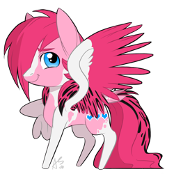 Size: 500x500 | Tagged: safe, artist:curiouskeys, oc, oc only, oc:cyber circuit, pegasus, pony, chibi, gift art, simple background, solo, transparent background