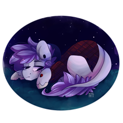 Size: 1700x1700 | Tagged: safe, artist:mentalphase, oc, oc only, oc:nightstream, earth pony, pony, clothes, prone, solo