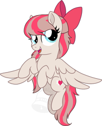 Size: 729x900 | Tagged: safe, artist:tambelon, angel wings, pegasus, pony, female, flying, mare, open mouth, simple background, smiling, solo, spread wings, transparent background, watermark, wings