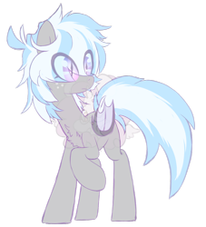 Size: 1024x1130 | Tagged: safe, artist:silverknight27, oc, oc only, oc:milky way (silverknight27), bat pony, pony, female, mare, simple background, solo, transparent background