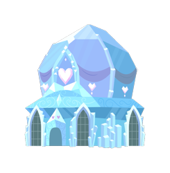 Size: 727x741 | Tagged: safe, artist:misteraibo, .svg available, building, crystal, crystal empire, crystal empire spa, no pony, simple background, svg, transparent background, vector