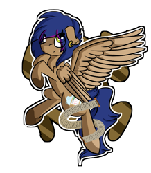 Size: 625x717 | Tagged: safe, artist:beardie, oc, oc only, oc:mirai sora, pegasus, pony, simple background, solo, transparent background