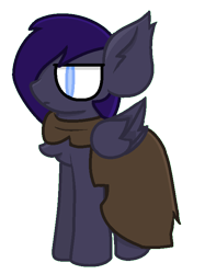 Size: 547x733 | Tagged: safe, artist:thefanficfanpony, oc, oc only, oc:shadow sneak, bat pony, pony, bat pony oc, simple background, solo, transparent background