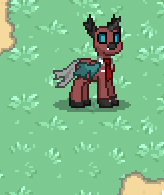 Size: 164x195 | Tagged: safe, changeling, clothes, pony town, solo, spy, team fortress 2