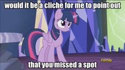 Size: 1920x1080 | Tagged: safe, edit, edited screencap, screencap, twilight sparkle, twilight sparkle (alicorn), alicorn, pony, what about discord?, angry, discovery family logo, female, image macro, mare, meme, power rangers, power rangers rpm, solo, stomping