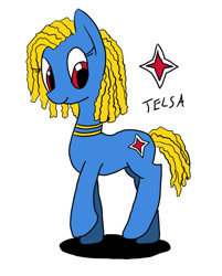 Size: 573x713 | Tagged: safe, artist:morningxmelody, artist:telsa, earth pony, pony, aruba, nation ponies, ponified, solo