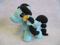 Size: 1024x768 | Tagged: safe, artist:nerdyknitterdesigns, aladdin, amigurumi, disney, irl, photo, plushie, ponified, princess jasmine, solo