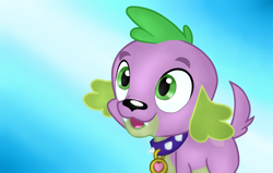 Size: 6600x4200 | Tagged: safe, artist:everesco, spike, dog, equestria girls, absurd resolution, frame, solo, spike the dog