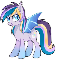 Size: 2000x2000 | Tagged: safe, artist:sugguk, oc, oc only, oc:moonlight waves, bat pony, pony, female, mare, simple background, solo, transparent background