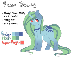 Size: 1024x807 | Tagged: safe, artist:itsizzybel, oc, oc only, oc:sweet serenity, pony, unicorn, female, mare, reference sheet, simple background, solo, transparent background