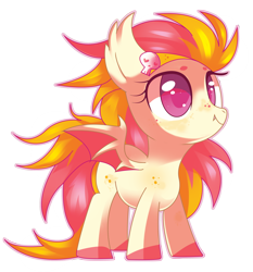 Size: 3152x3389 | Tagged: safe, artist:sorasku, oc, oc only, bat pony, pony, colored pupils, female, high res, mare, simple background, solo, transparent background