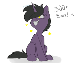 Size: 668x558 | Tagged: safe, artist:chibadeer, oc, oc only, oc:kara, pony, unicorn, female, mare, milestone, simple background, sitting, solo, transparent background