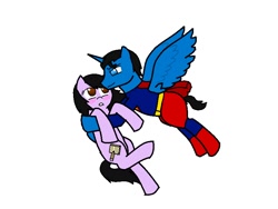 Size: 800x600 | Tagged: safe, artist:hayley566, pony, lois lane, ponified, superman