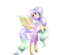 Size: 3000x2250 | Tagged: safe, artist:little-sketches, oc, oc only, alicorn, bat pony, bat pony alicorn, pony, eye clipping through hair, heterochromia, rearing, simple background, solo, transparent background