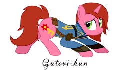 Size: 5692x3200 | Tagged: safe, artist:gutovi, oc, oc only, oc:cherry pin, pony, unicorn, fallout equestria, fallout equestria: child of the stars, absurd resolution, fallout, female, mare, scared, solo, vault suit