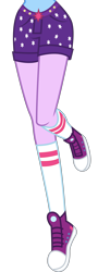 Size: 1746x4877 | Tagged: safe, artist:teentitansfan201, artist:uponia, edit, sci-twi, twilight sparkle, equestria girls, legend of everfree, absurd resolution, clothes, converse, cropped, legs, raised leg, shoes, shorts, simple background, sneakers, socks, solo, transparent background, vector, vector edit