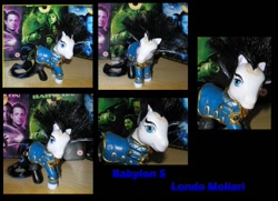 Size: 750x544 | Tagged: safe, artist:princessamalthea, g3, babylon 5, custom, doll, irl, londo mollari, photo, solo, toy