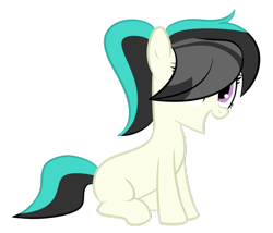 Size: 1024x875 | Tagged: safe, artist:splender-fire, oc, oc only, oc:ying yang, magical lesbian spawn, offspring, parent:octavia melody, parent:vinyl scratch, parents:scratchtavia, simple background, solo, transparent background