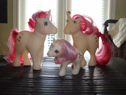 Size: 3072x2304 | Tagged: safe, artist:faerie-starv, baby moondancer, moondancer (g1), pony, g1, baby pony, irl, photo, toy