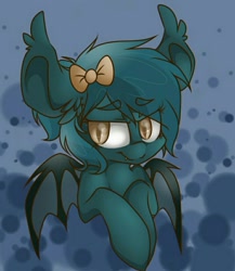 Size: 1024x1179 | Tagged: dead source, safe, artist:dollpone, oc, oc only, bat pony, pony, female, mare, solo