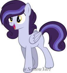 Size: 600x658 | Tagged: safe, artist:t-aroutachiikun, oc, oc only, oc:prince dauphin, pegasus, pony, base used, male, offspring, parent:princess cadance, parent:shining armor, parents:shiningcadance, simple background, solo, stallion, transparent background