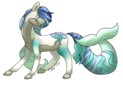 Size: 1024x708 | Tagged: safe, artist:skittylover2012, oc, oc only, original species, shark pony, solo, water