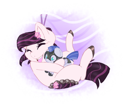 Size: 1024x865 | Tagged: safe, artist:mondlichtkatze, oc, oc only, earth pony, pony, female, happy, mare, plushie, simple background, solo, transparent background