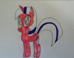 Size: 908x710 | Tagged: safe, artist:danishtreats, twilight, pony, unicorn, g1, g1 to g4, generation leap, looking at you, pencil drawing, solo, traditional art