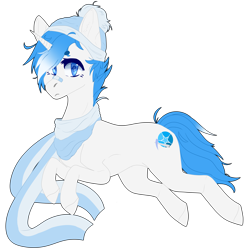 Size: 2391x2407 | Tagged: safe, artist:nightstarss, oc, oc only, oc:diamond star, pony, unicorn, clothes, hat, high res, male, scarf, solo, stallion