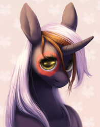 Size: 1800x2300 | Tagged: safe, artist:pessadie, oc, oc only, pony, unicorn, bust, female, mare, portrait, solo