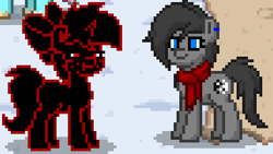 Size: 382x215 | Tagged: safe, oc, oc only, oc:caki, oc:kenos, photo shoot of caki, pony town