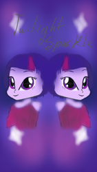 Size: 720x1280 | Tagged: safe, twilight sparkle, equestria girls, clothes, female, multicolored hair, purple skin, sketch