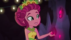 Size: 1100x618 | Tagged: safe, screencap, gloriosa daisy, equestria girls, legend of everfree, crystal gala, solo