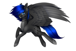 Size: 3000x2000 | Tagged: safe, artist:minelvi, oc, oc only, oc:arrow, pegasus, pony, high res, male, simple background, solo, stallion, transparent background