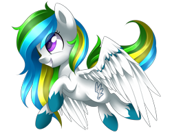 Size: 3169x2571 | Tagged: safe, artist:scarlet-spectrum, oc, oc only, oc:lightning dancer, pegasus, pony, simple background, solo, transparent background