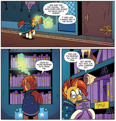 Size: 1170x1222 | Tagged: safe, artist:brendahickey, idw, sunburst, spoiler:comic, spoiler:comiclom5